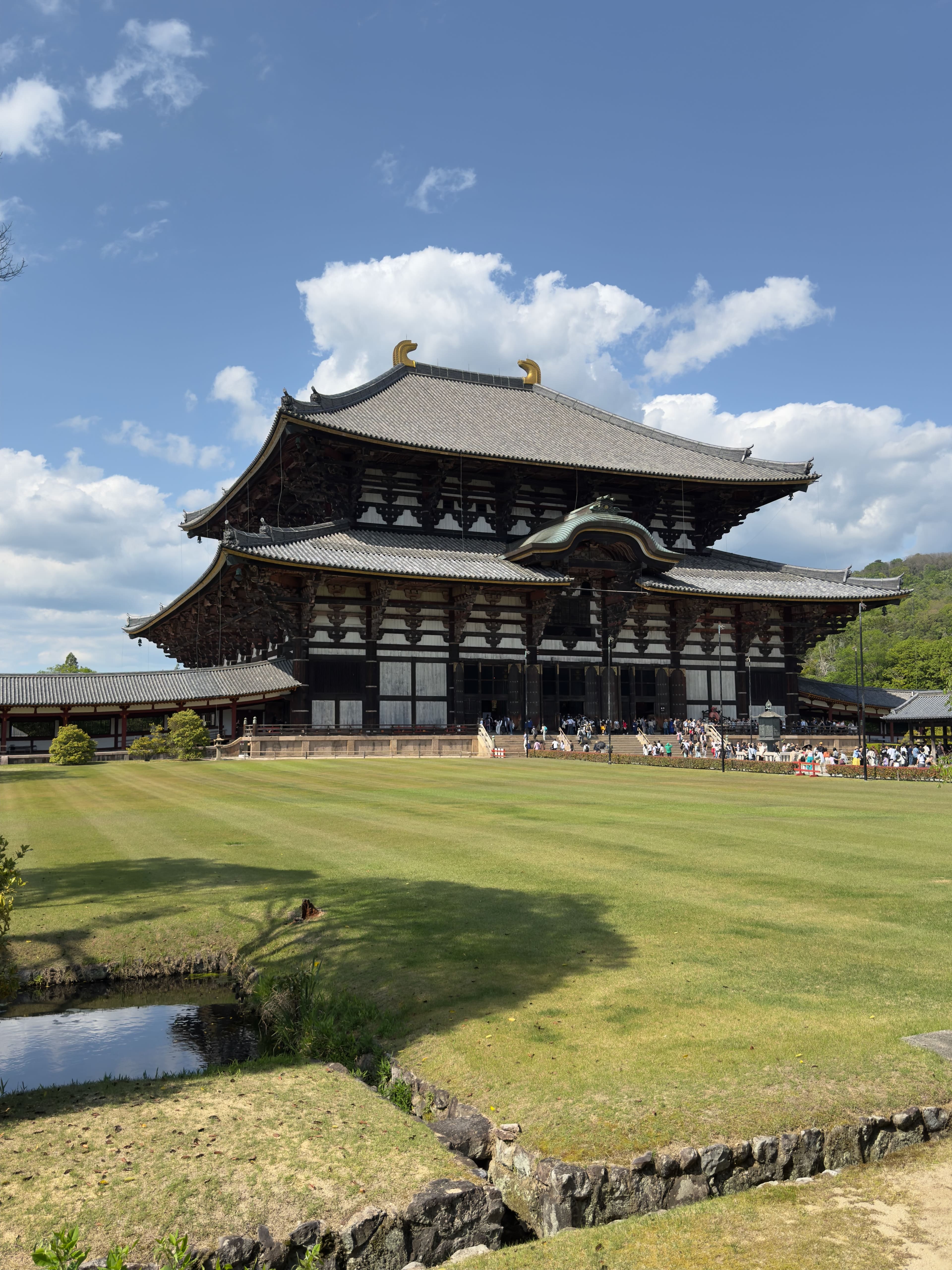 Todai-ji Temple Great Buddha Hall, Nara Japan